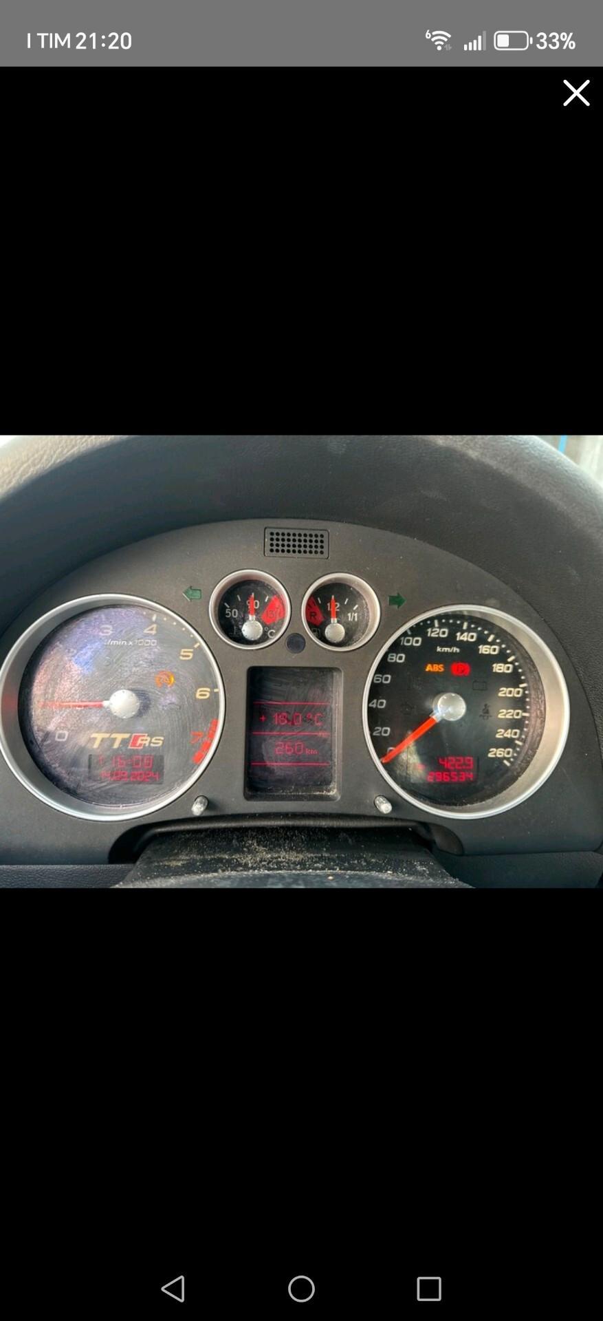 Audi TT 1.8 20V 180CV BENZINA CUPÈ