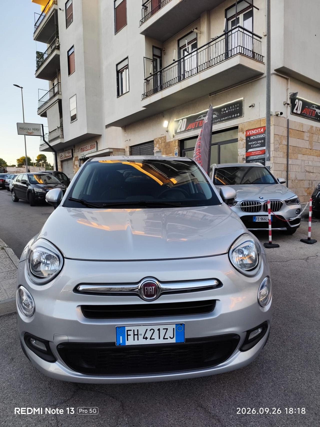 Fiat 500X 1.3 MultiJet Pop Star * 95cv * Pelle * Navi * Garantita 12 Mesi