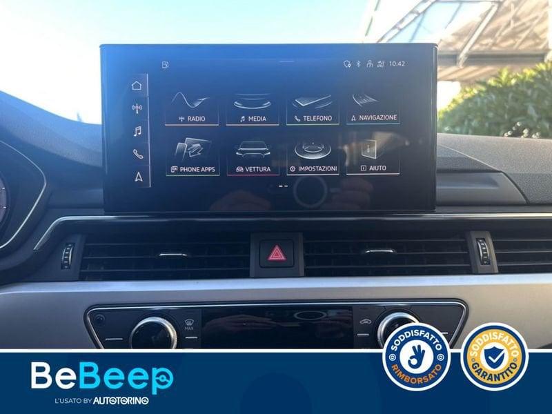 Audi A4 AVANT 35 2.0 TDI MHEV BUSINESS ADVANCED 163CV S