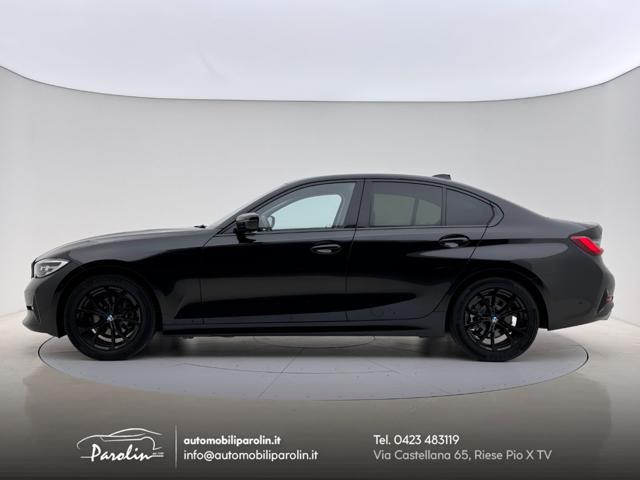BMW 318 d 48V Sport Aut. Berlina Black pack-Telecamera-LED