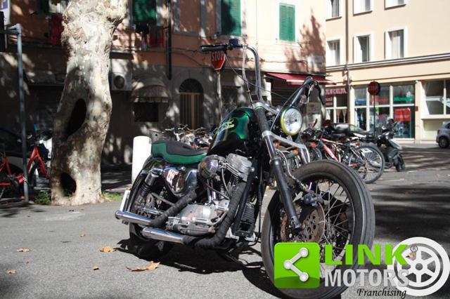 HARLEY-DAVIDSON 883 Sportster Hugger Customizzata U.S.A. ORIGINAL IMPORT