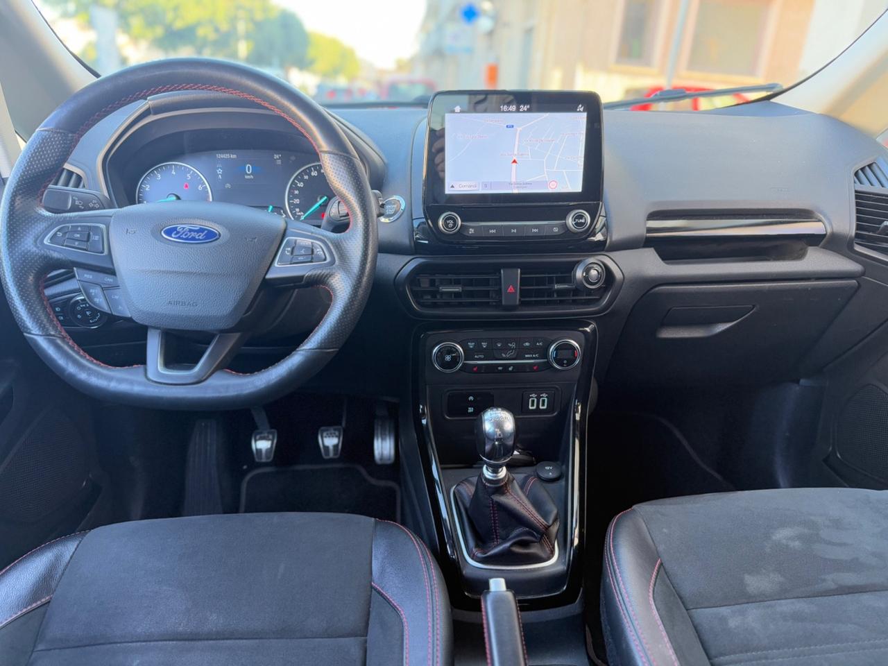Ford EcoSport 1.0 ecoboost ST-Line NAVIGATORE,APPLE CARPLAY,FARI LED,INTERNI PELLE/ALCANTARA