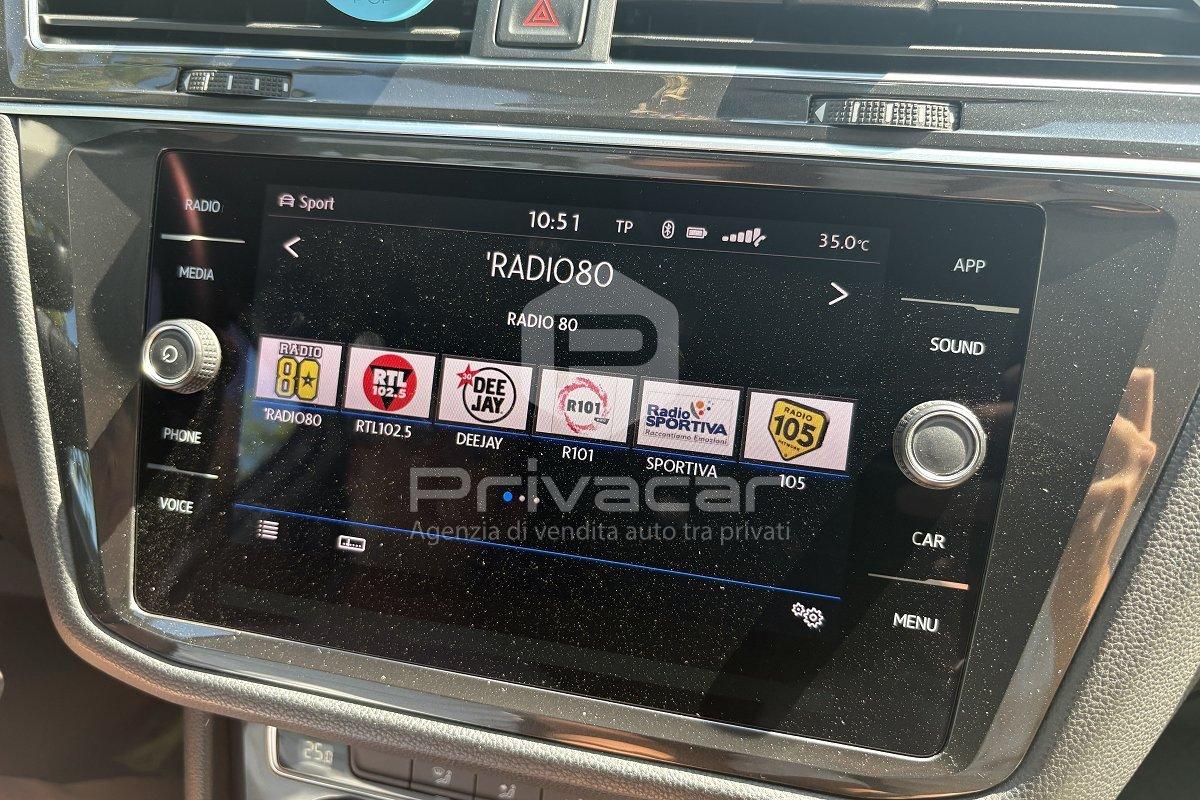 VOLKSWAGEN Tiguan 1.5 TSI Sport ACT BlueMotion Technology