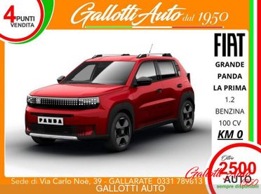 FIAT Grande Panda Benzina La Prima-SENZA VINCOLI DI FINANZIAMENTO