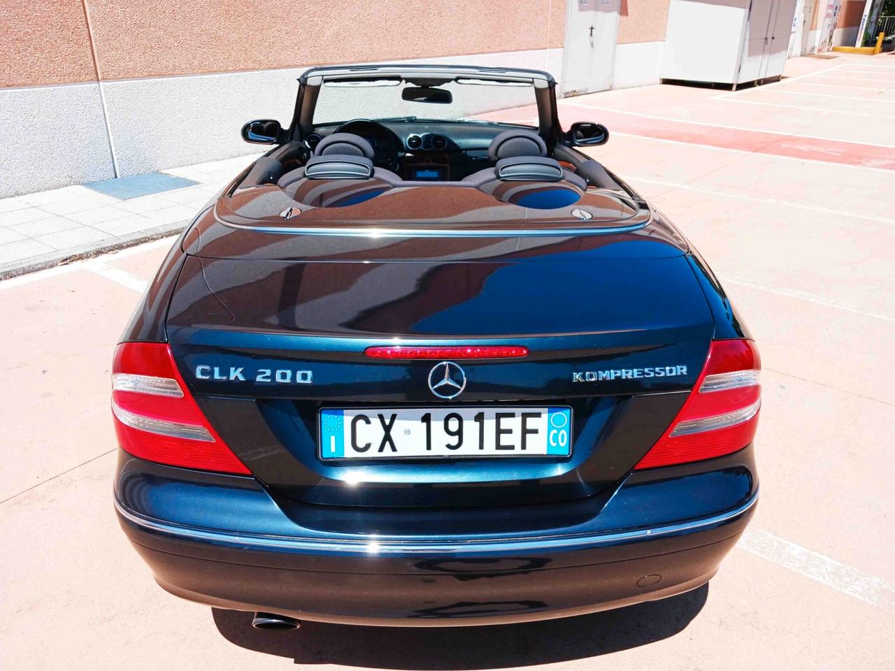 Mercedes CLK 200 CABRIO - PERFETTA IN TUTTO