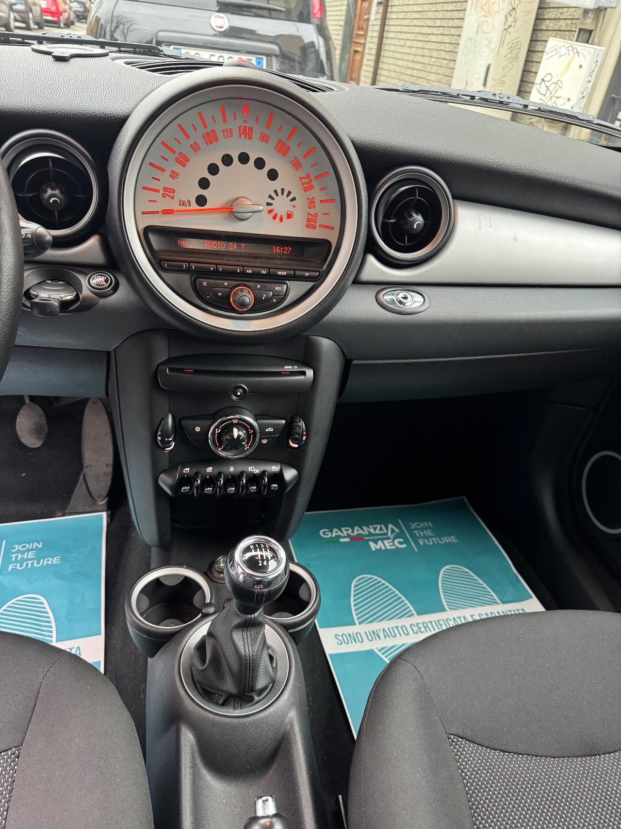 Mini cooper 1.6 98 cv Cabriolet