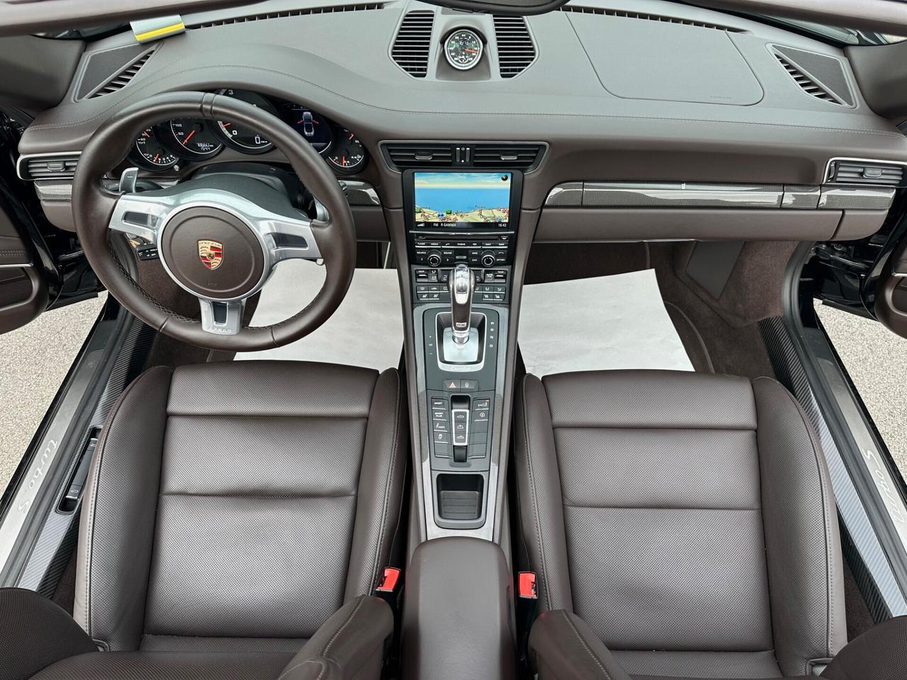 Porsche 911 3.8 Turbo S Cabriolet/fantastica/carbonio/km doc.