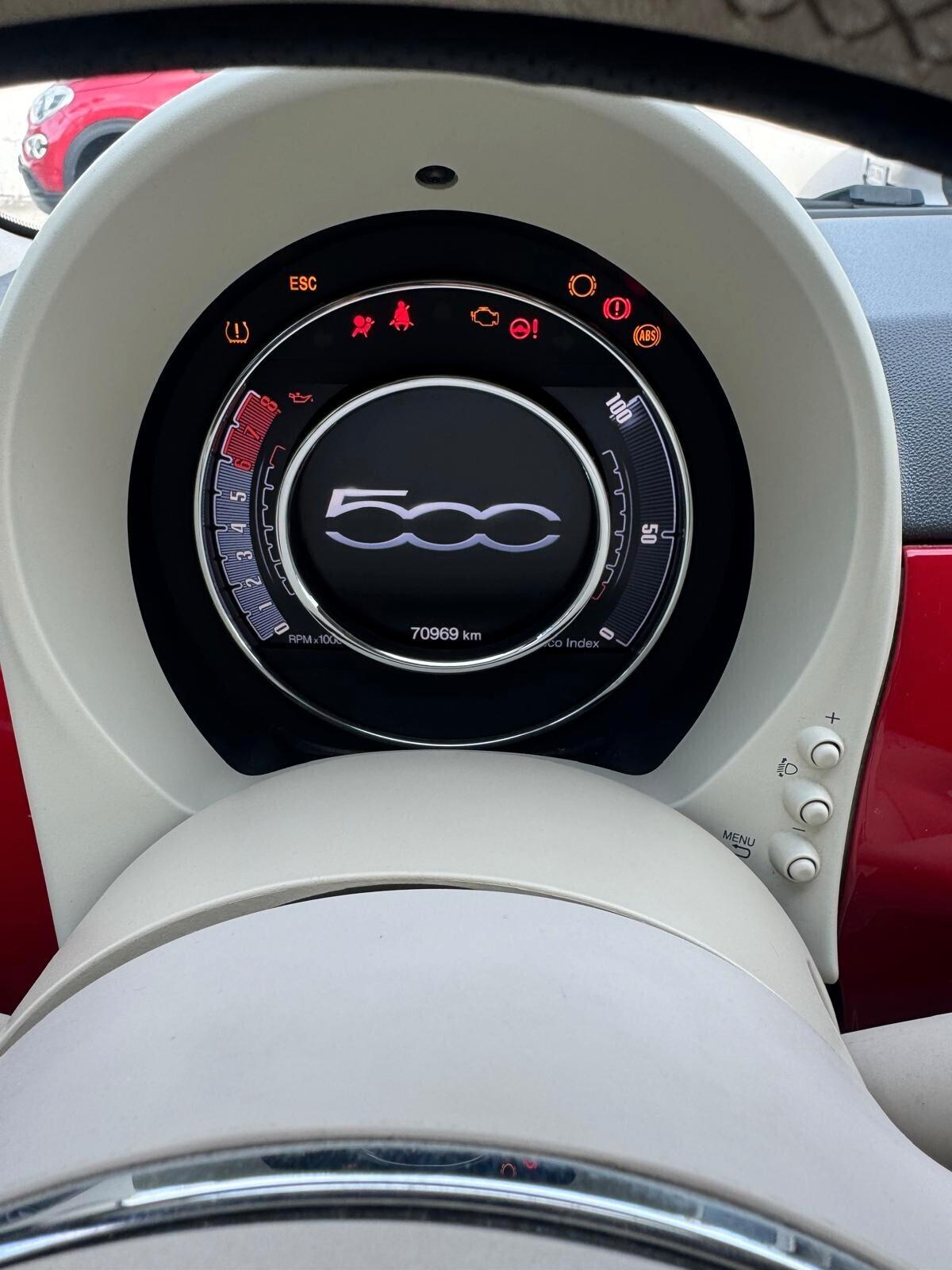 Fiat 500 C 0.9 TwinAir Turbo 85 CV Lounge 60.000 KM