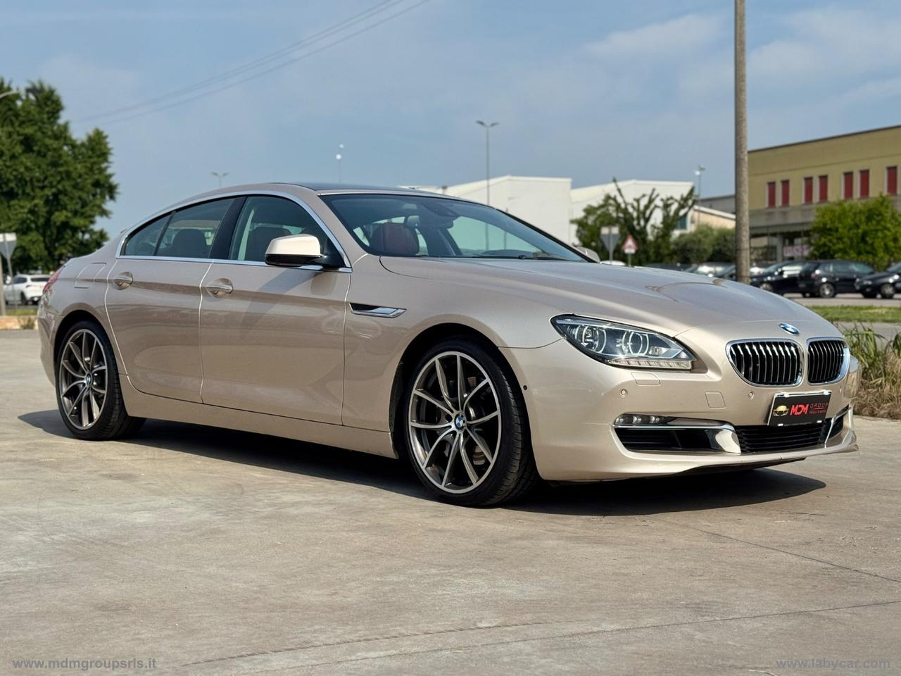 BMW 640d Gran Coupé Futura BANG AND OLUFSEN *TETTO* *INTERNO ROSSO* head-up