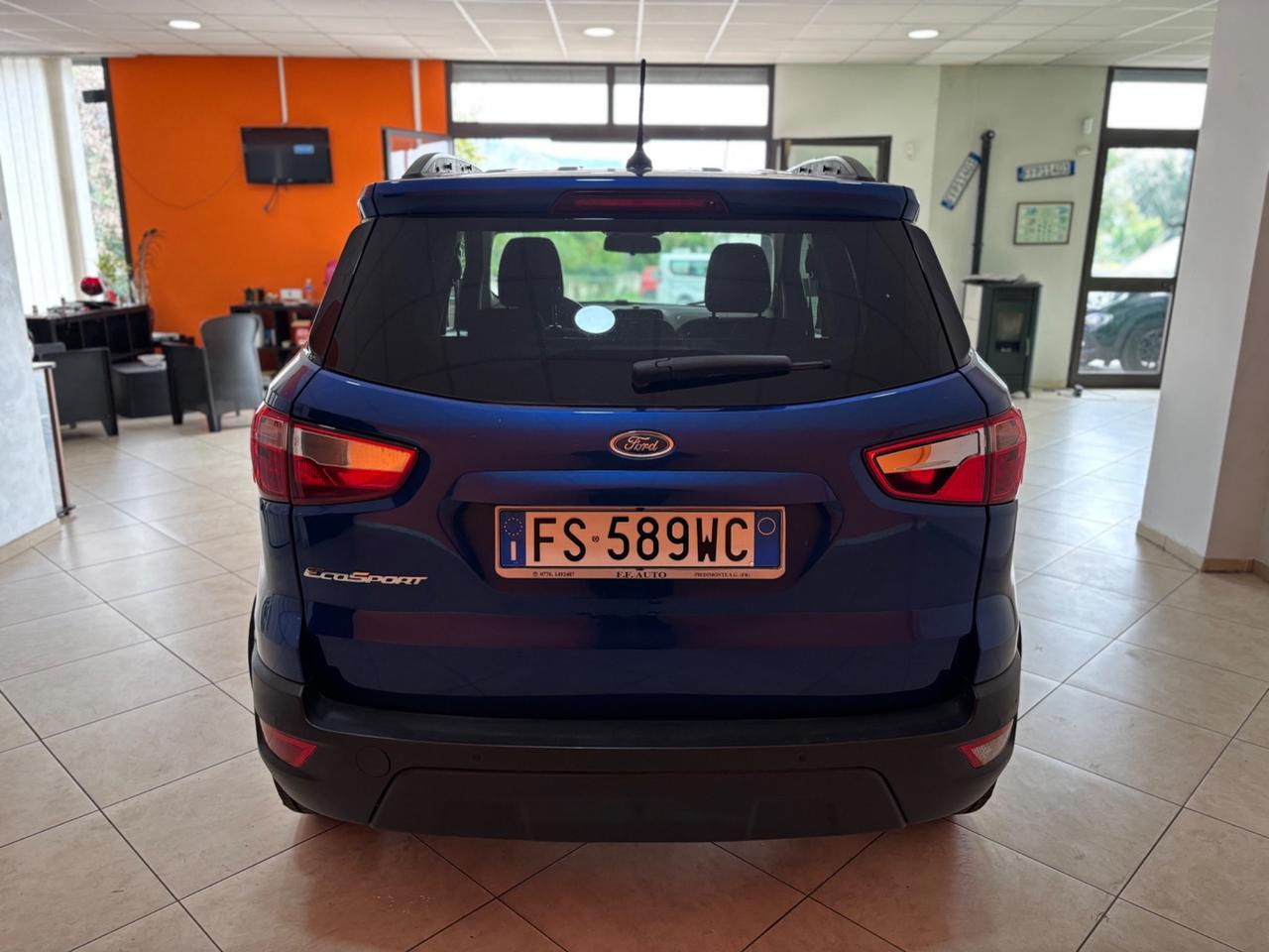 Ford EcoSport 1.5 TDCi 100 CV Start&Stop Titanium permute finanziamenti