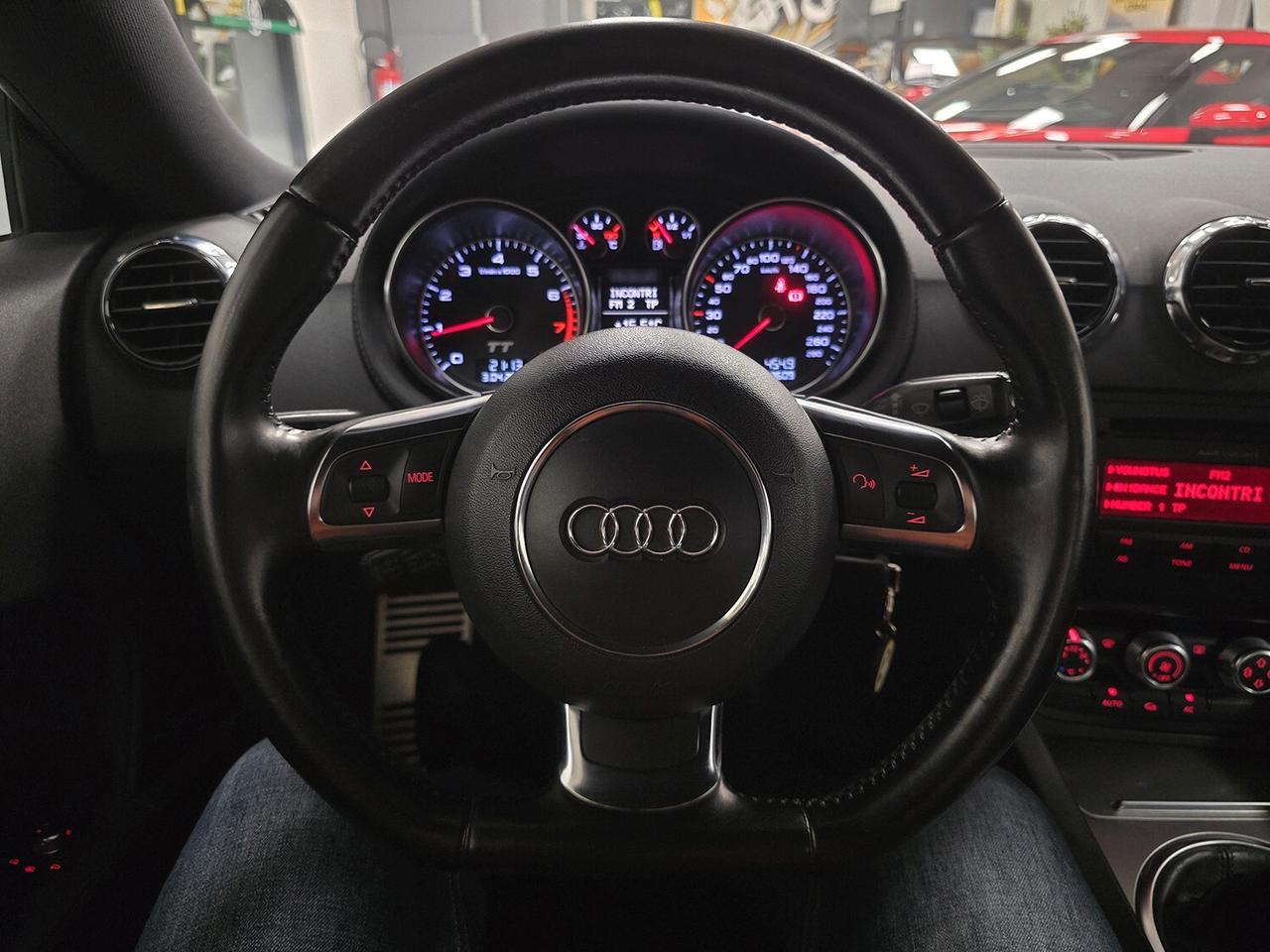 Audi TT II Coupe 1.8 tfsi 160CV_NERA_MANUALE_GARANZIA 12 MESI_SERVICE BOOK