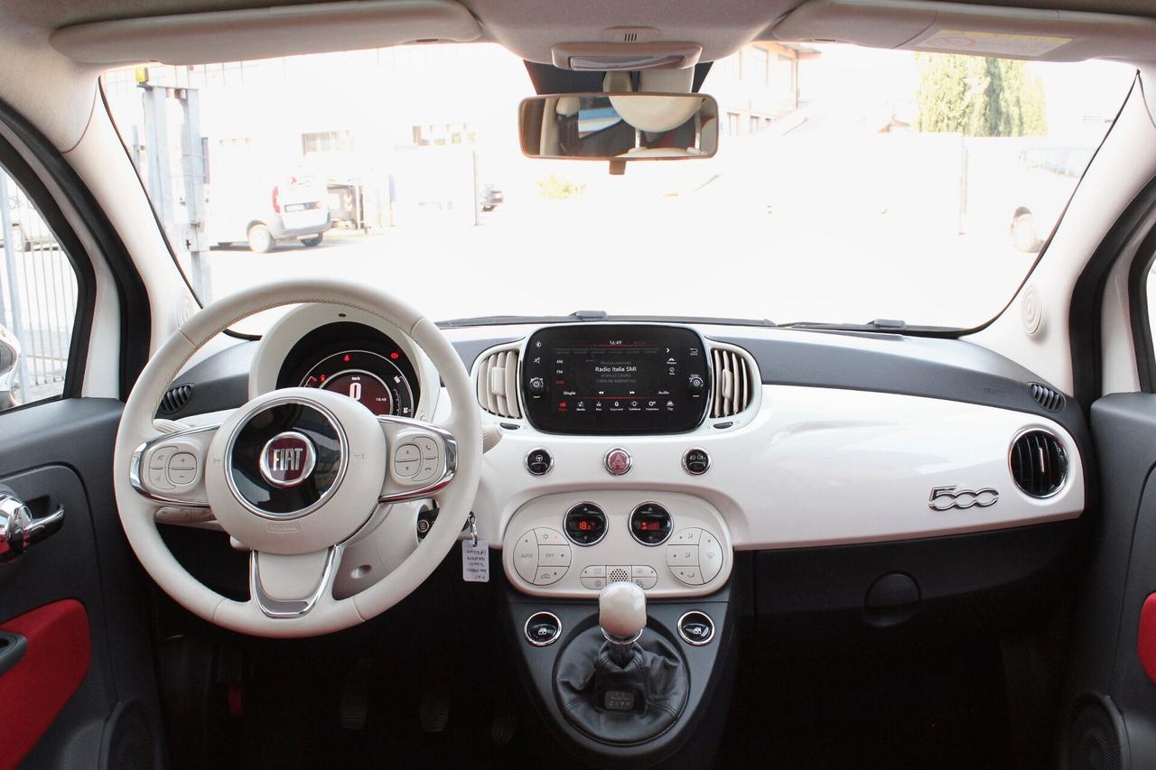 Fiat 500 1.0 Hybrid Dolcevita 70CV-SUPERSCONTO ORANGE!