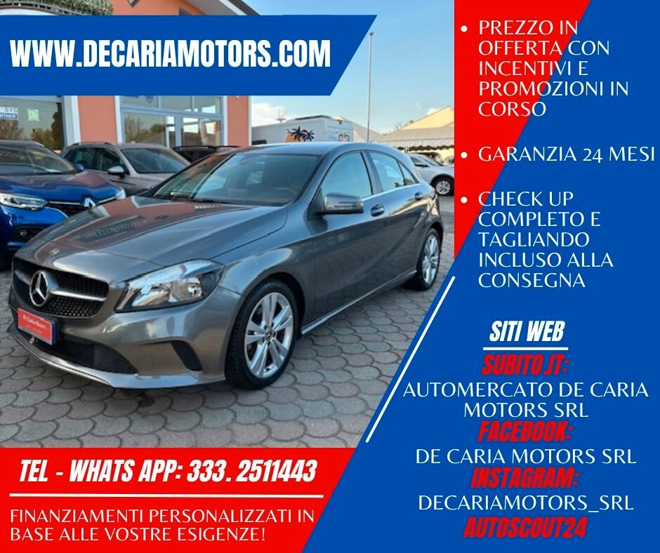 Mercedes-Benz Classe A 180d 110CV Executive - 2018