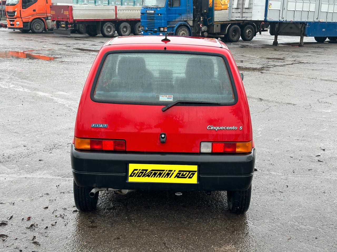 Fiat Cinquecento 900i cat Soleil