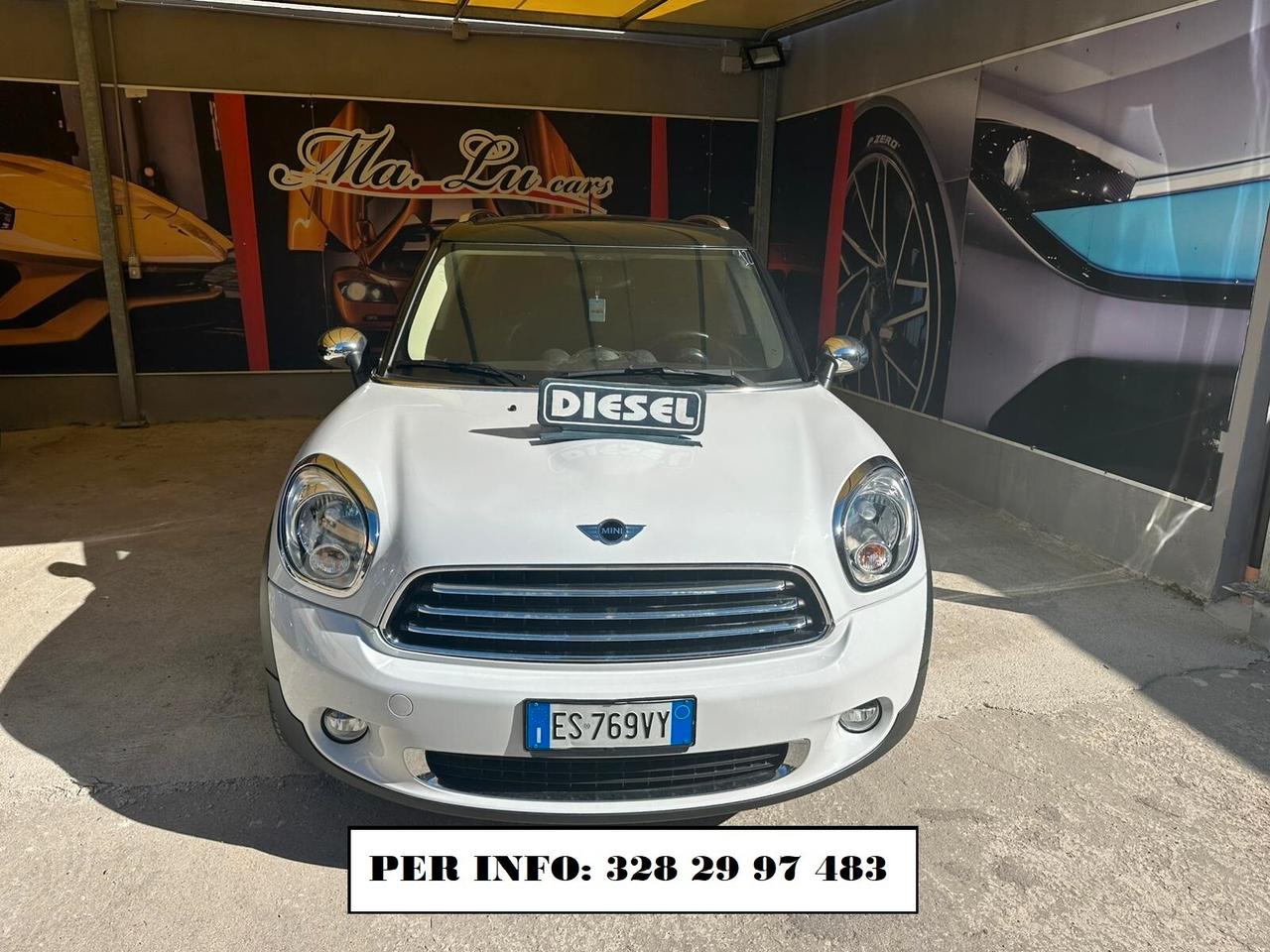 Mini One Countryman 1.6cc diesel 12 mesi garanzia-2014