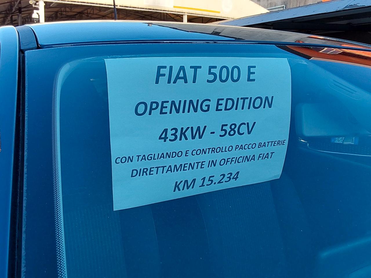 Fiat 500e 42 kWh 58 Cv Open Edition Business