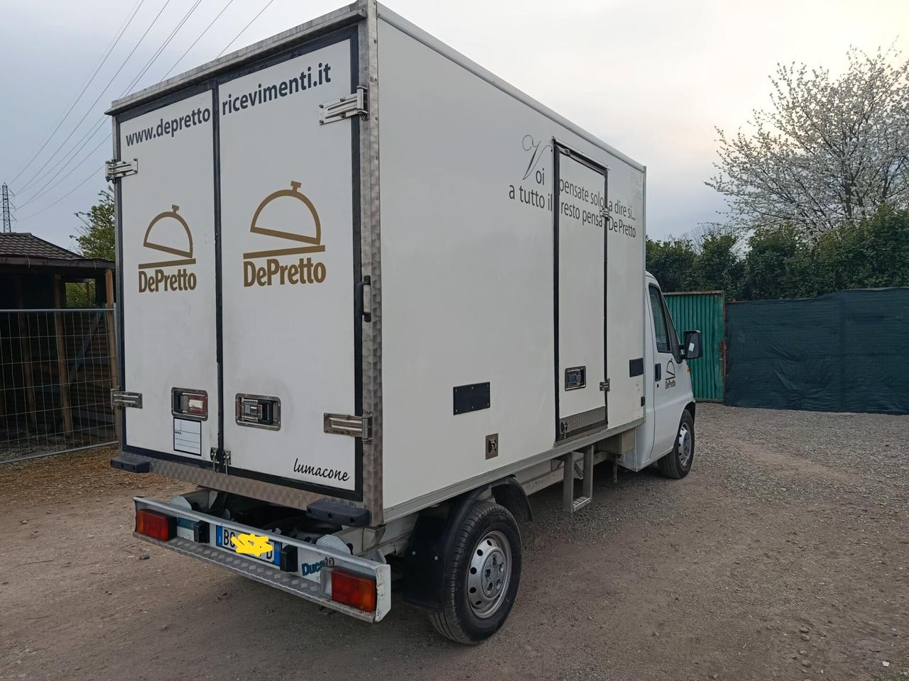 Fiat ducato cella frigo senza atp
