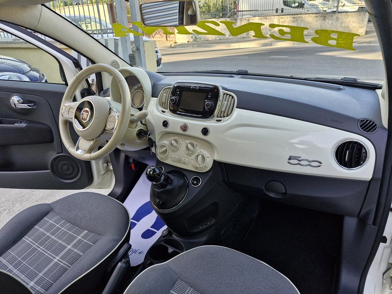 FIAT 500 1.2 BENZINA 69CV LOUNGE DICEMBRE 2015