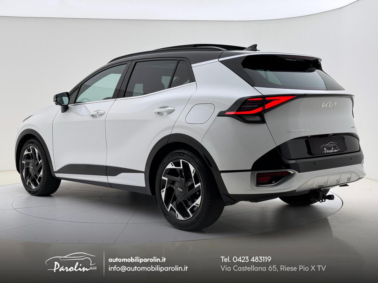 Kia Sportage 1.6 crdi mhev GT-line Plus awd dct Tetto-Gancio traino