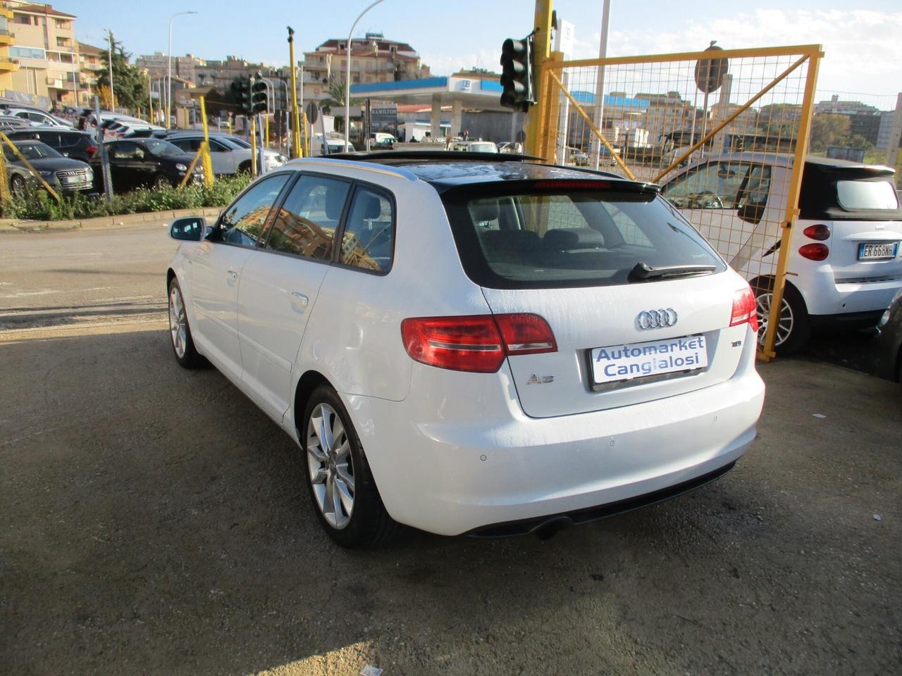 Audi A3 SPB. 2.0 TDI S tronic FULL (TETTO APRIBIBILE) 2013