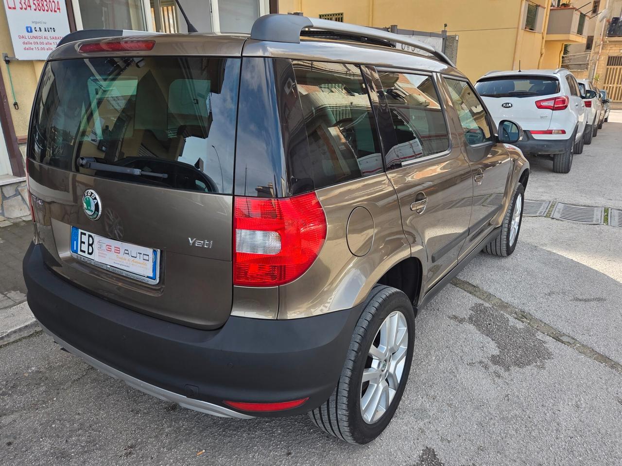 SKODA YETI 4X4 2.0 TDI 140 CV TETTO APRIB KM CERTIF