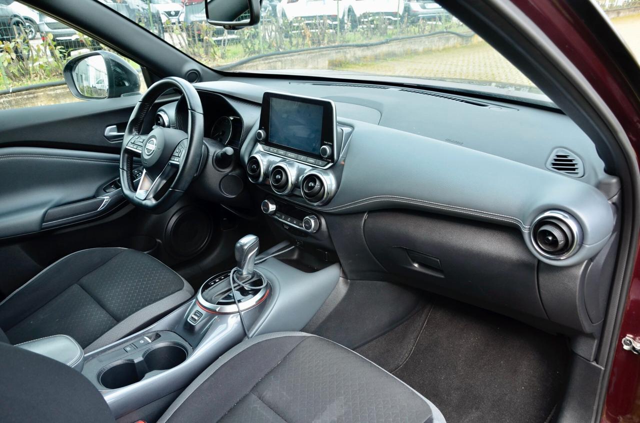 NISSAN JUKE 1.0 DIG-T N-CONNECTA 117cv DCT, UNICOPROPRIETARIO, SERVICE NISSAN, UFF ITALIANA, APPLE ANDROID, RETROCAMERA, PERMUTE