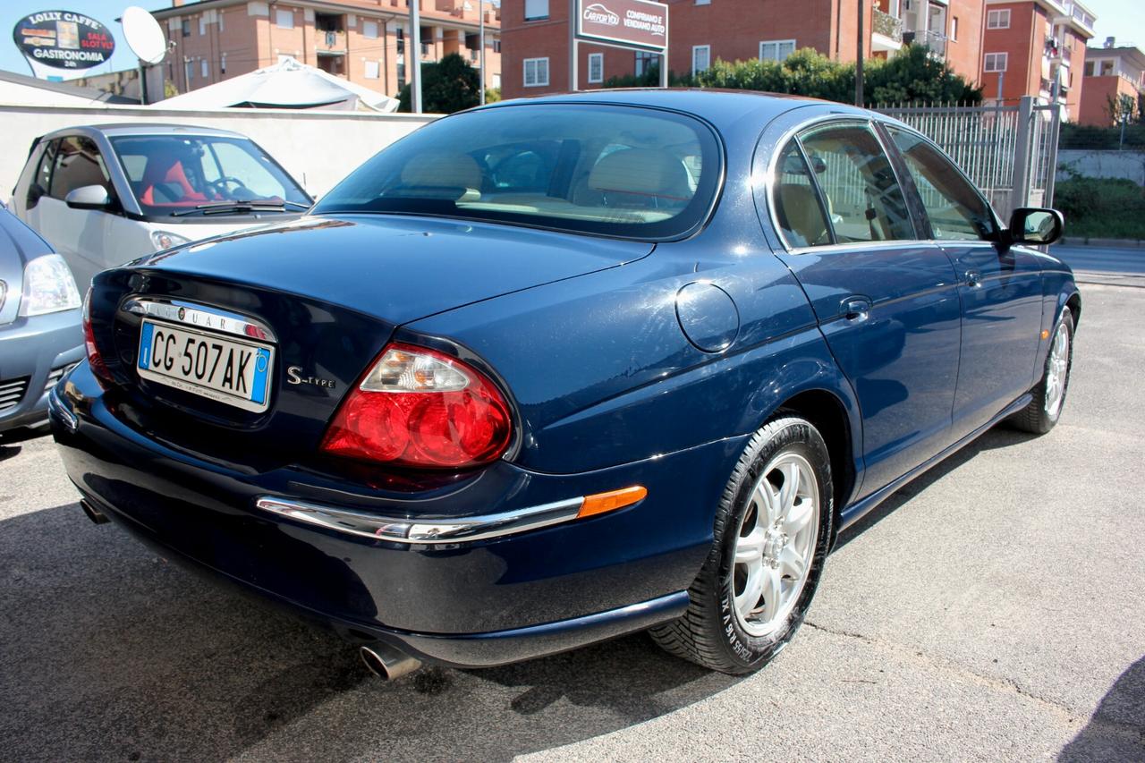 Jaguar S-Type ISCRITTA ASI 3.0 V6 Executive 238 CV PERFETTA GARANZIA 12 MESI KM REALI CERTIFICATI PELLE TOTALE FULL OPT