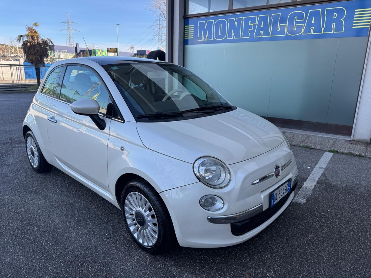 Fiat 500 1.2 Lounge bianco perla