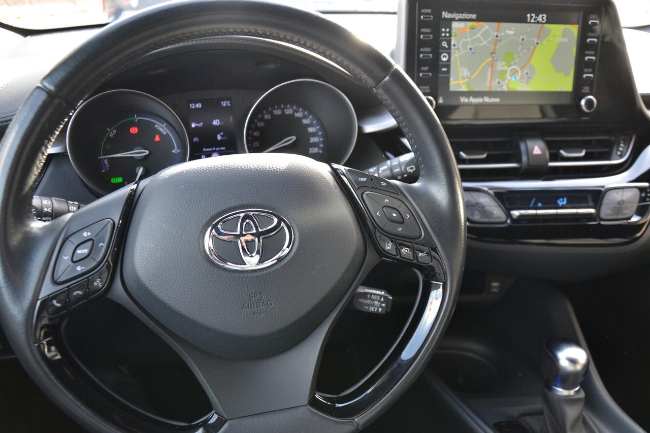 Toyota C-HR 1.8 HYBRID **PREZZO REALE**UNIPRO'**LED-NAV-RCAM**