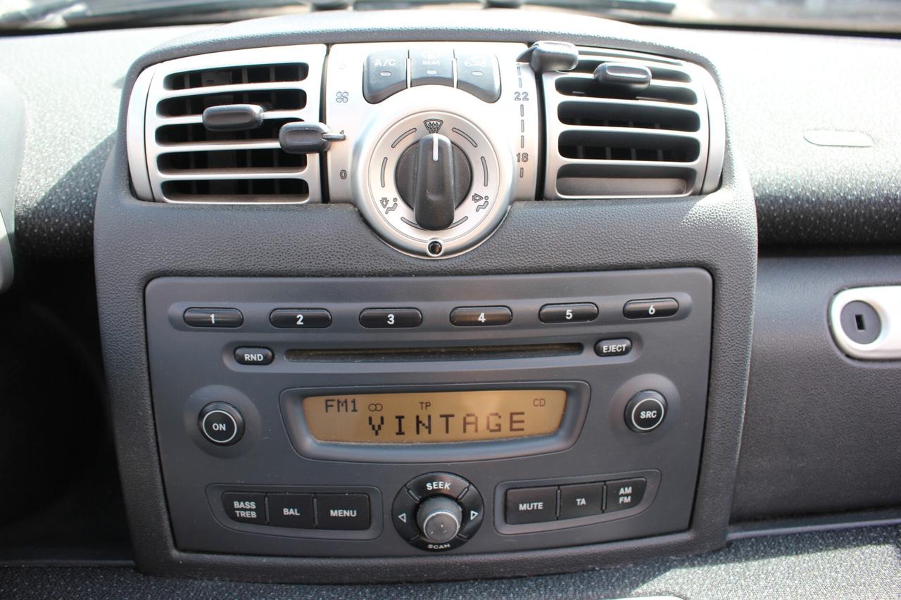 smart forTwo *PREZZO REALE* 1.0 CABRIO 71cv UNICO PROPRIETARIO KM REALI CERTIFICATI GARANZIA 12 MESI