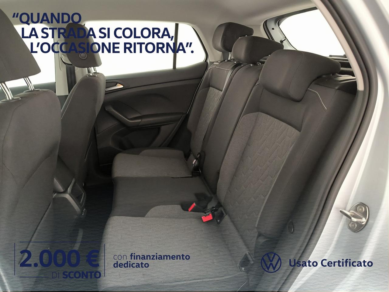 Volkswagen T-Cross 1.0 tsi life 95cv