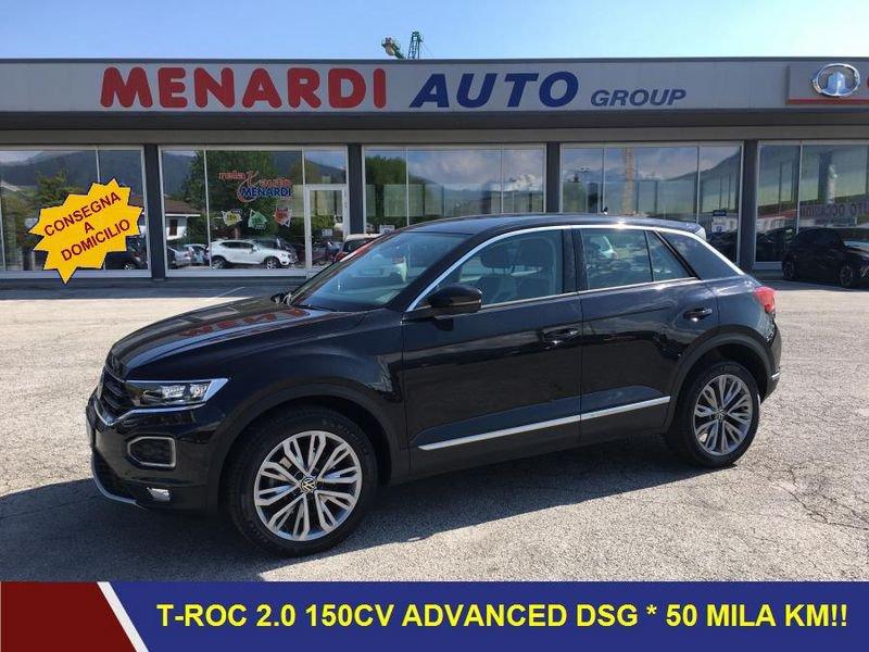 Volkswagen T-Roc 2.0 TDI SCR 150cv DSG Advanced B.M. Technology PARI AL NUOVO