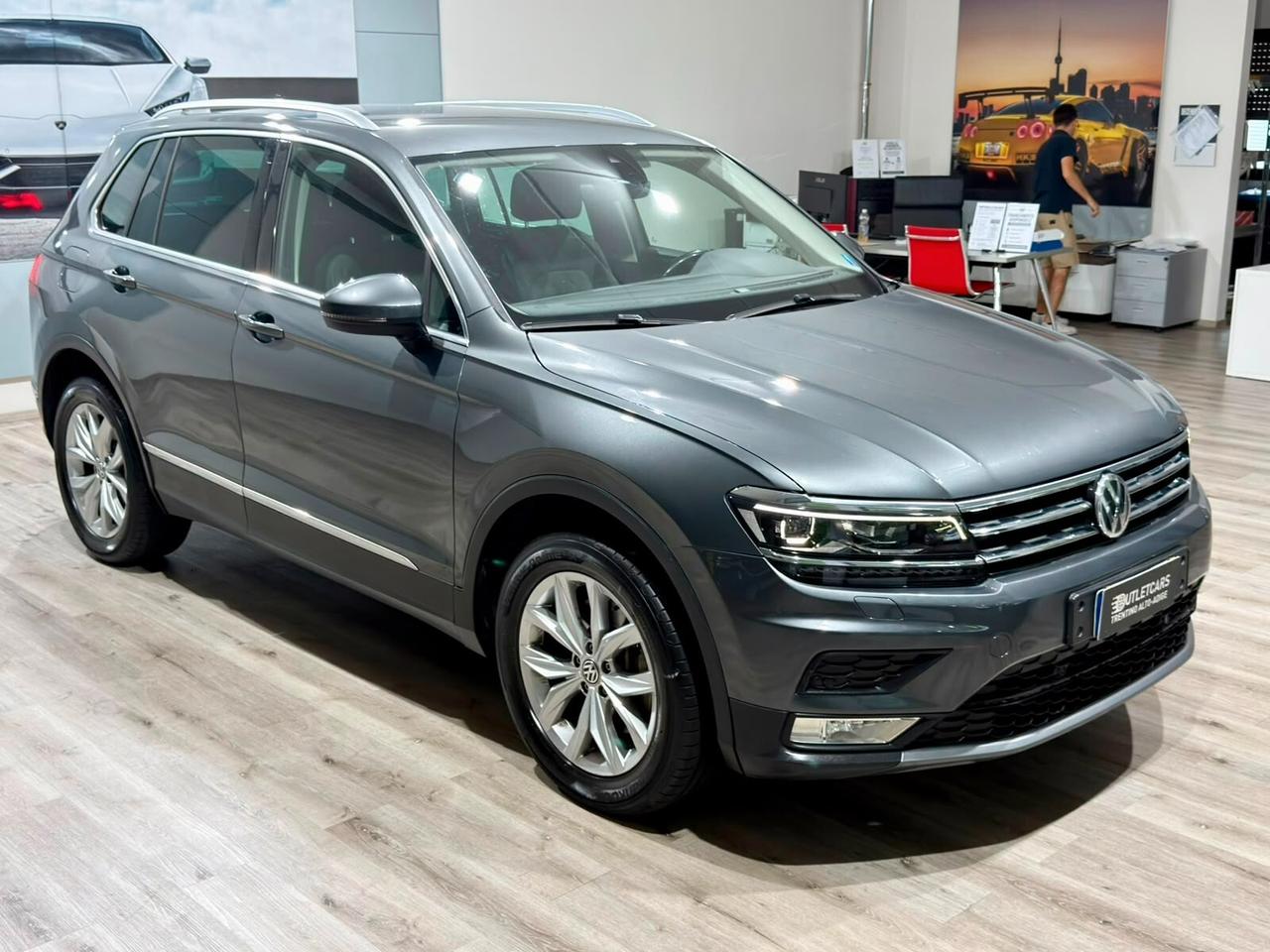 VW TIGUAN 2.0TDI 190cv DSG 4MOTION GANCIO TRAINO