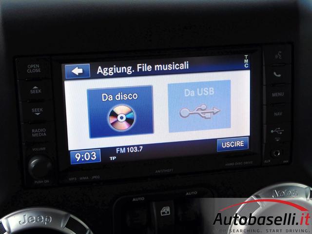 JEEP Wrangler 2.8 CRD 200CV SAHARA AUTOMATICA
