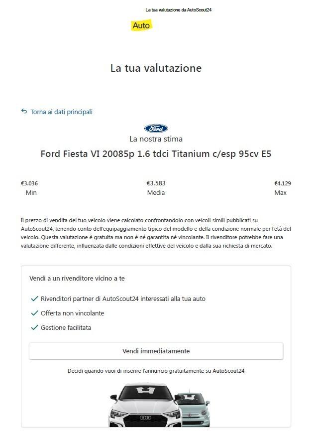 Ford Fiesta Titanium 1.6 TDCi 95cv 5 Porte