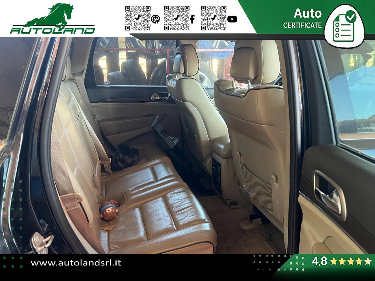 Jeep Grand Cherokee 3.0 crd V6 Overland 250cv auto