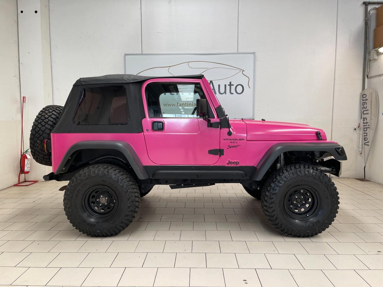 Jeep Wrangler Soft Top 4.0 c.auto Trasformazione Spettacolare