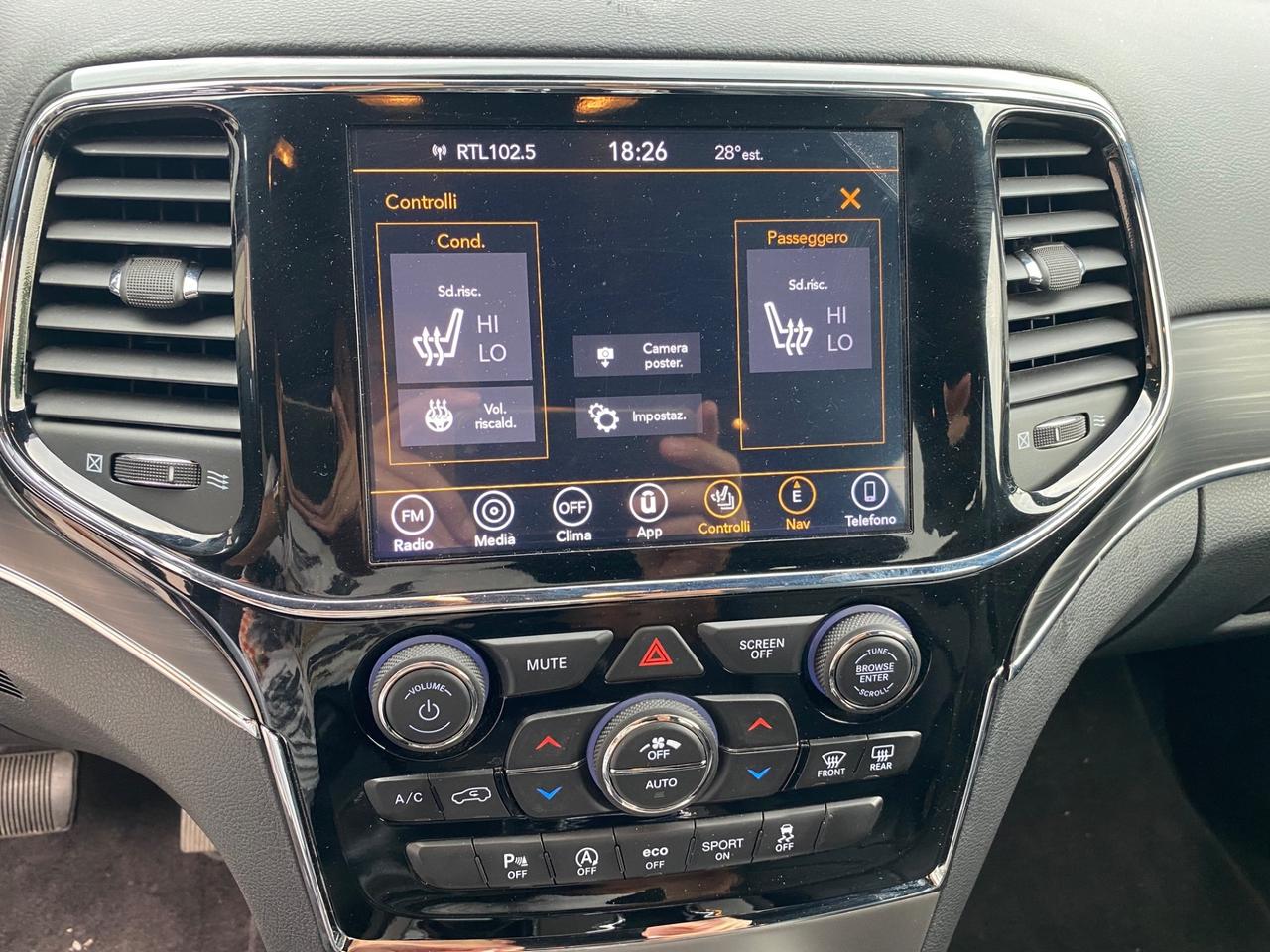 Jeep Grand Cherokee My19 Limited 3.0 V6 250 CV 4X4 NO SUPERBOLLO