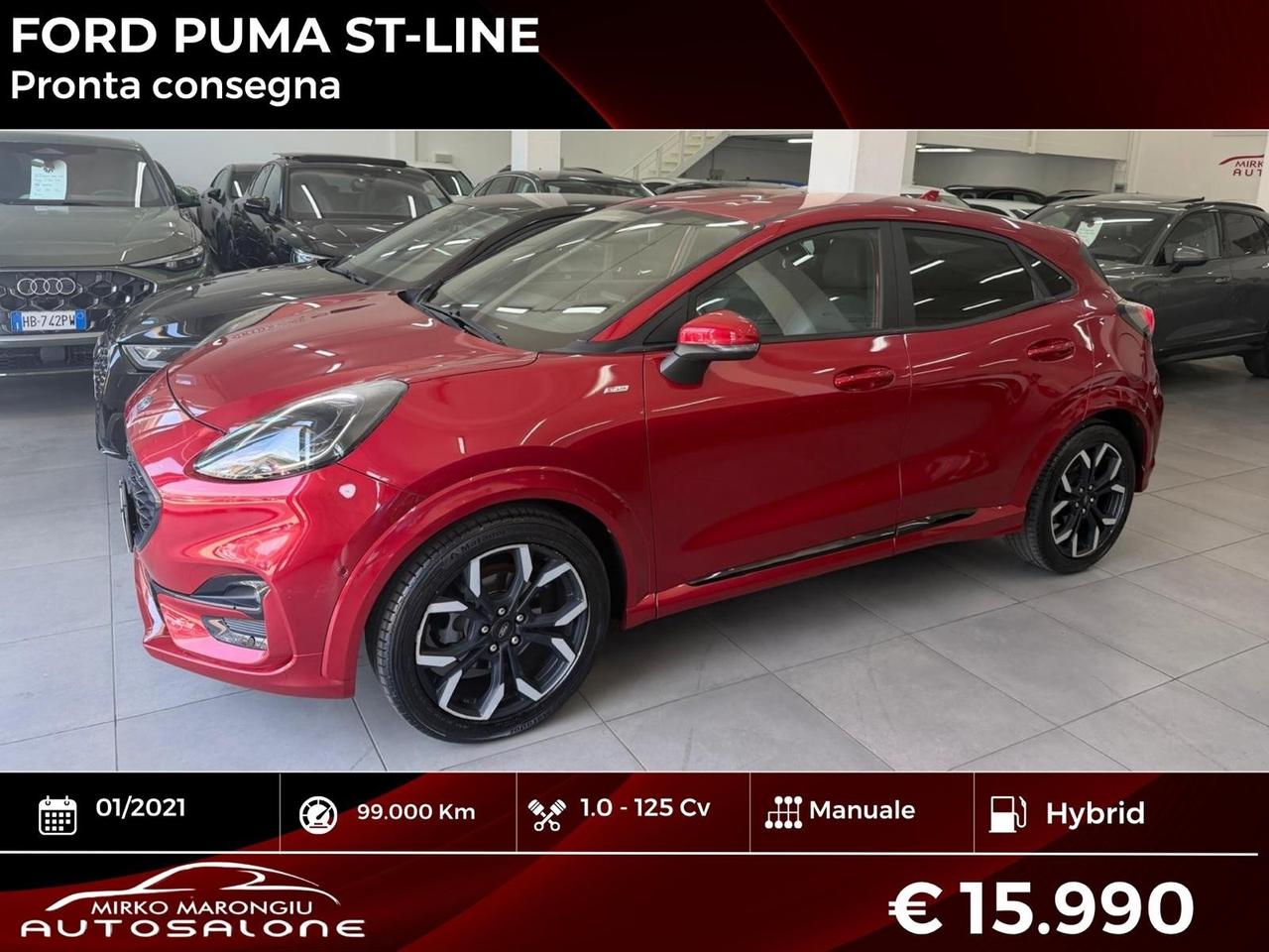 Ford Puma 1.0 Hybrid 125 ST-Line FINANZIABILE