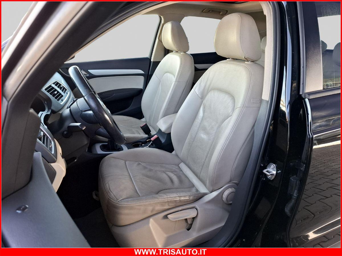 AUDI Q3 2.0 Tdi (TETTO PANORAMICO+BIXENO+PELLE+NAVI)