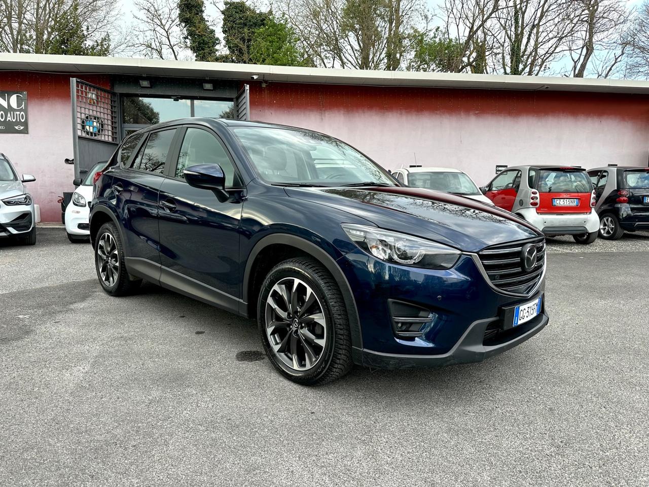 Mazda CX-5 2.2L Skyactiv-D 175CV 4WD Exceed Tetto Pelle Navi Traino Bose Service Permute Rate Garanzia