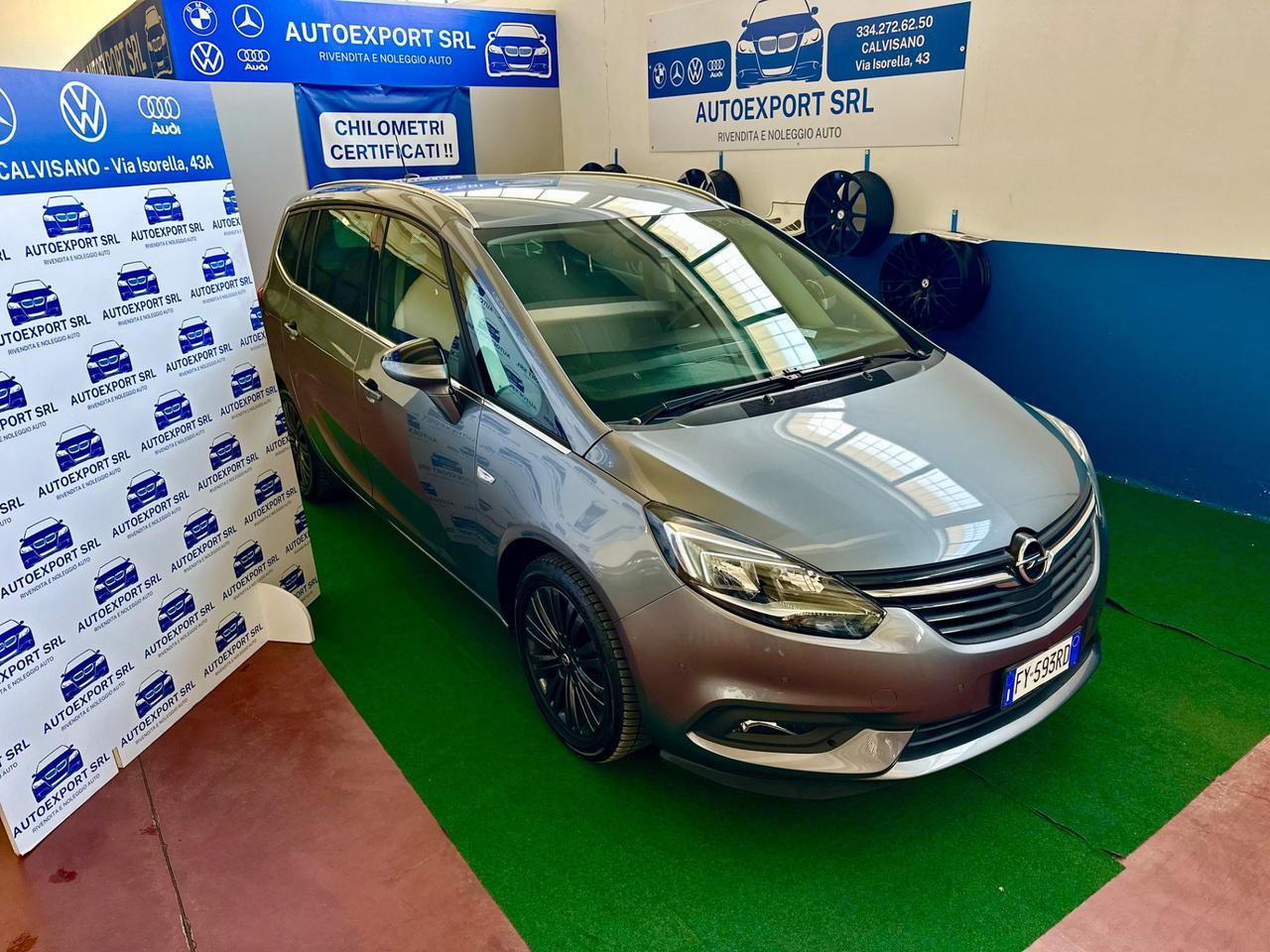 Splendida Opel Zafira 1.6 CDTi 134CV/7posti/2019