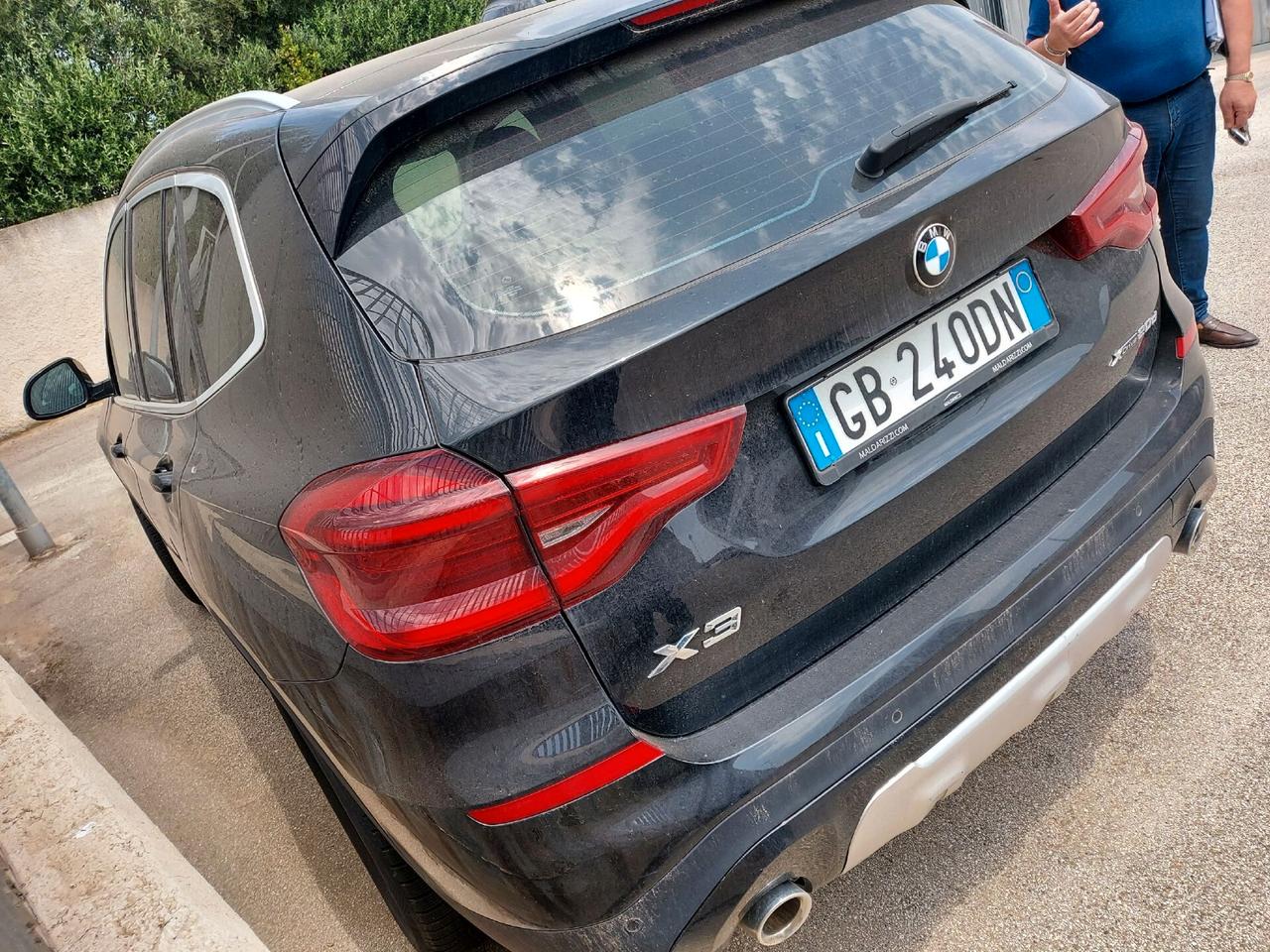 Bmw X3 xDrive20d xLine TETTO NAVY PELLE LED 19