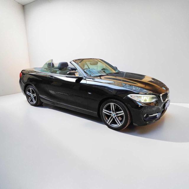 BMW 220 d Cabrio Sport PELLE-NAVI-LED-AUTOMATICA