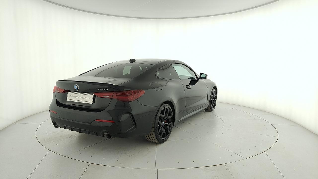 BMW Serie 4 G22 LCI 2024 Coupe - 420d Coupe mhev 48V xdrive MSport Pro auto