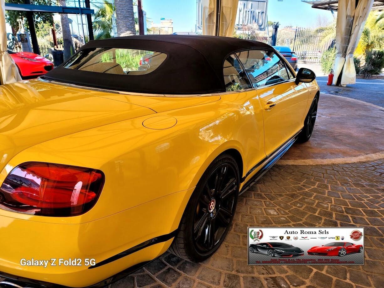 Bentley Continental GTC V8 S Limited Concours Series Giallo Edition