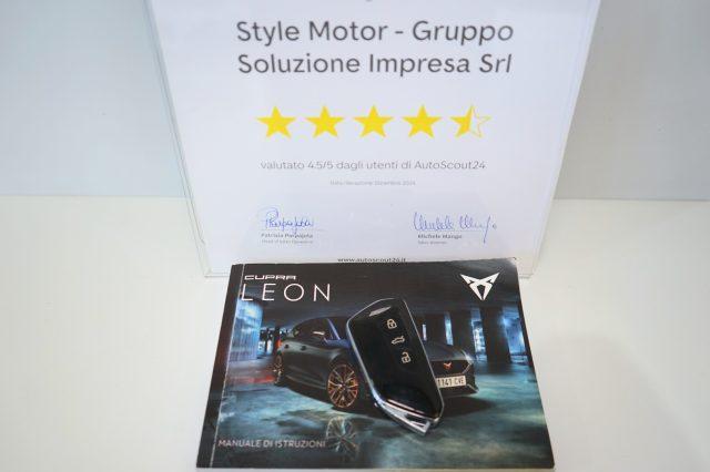CUPRA Leon 1.5 Hybrid 150 CV DSG Certificata Pari al Nuovo