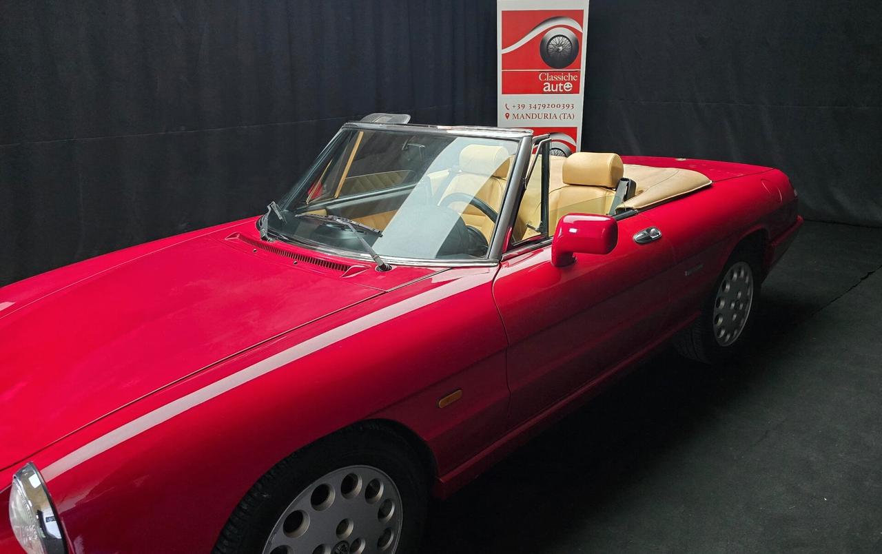 Alfa Romeo Spider certificata ASI con C.R.S