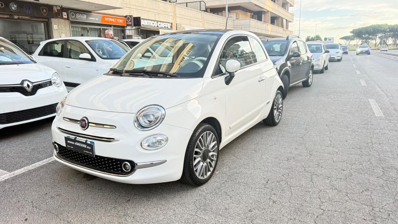 Fiat 500 1.2 EasyPower Lounge LED PANORAMA CERCHI 16 PDC BLUETOOTH