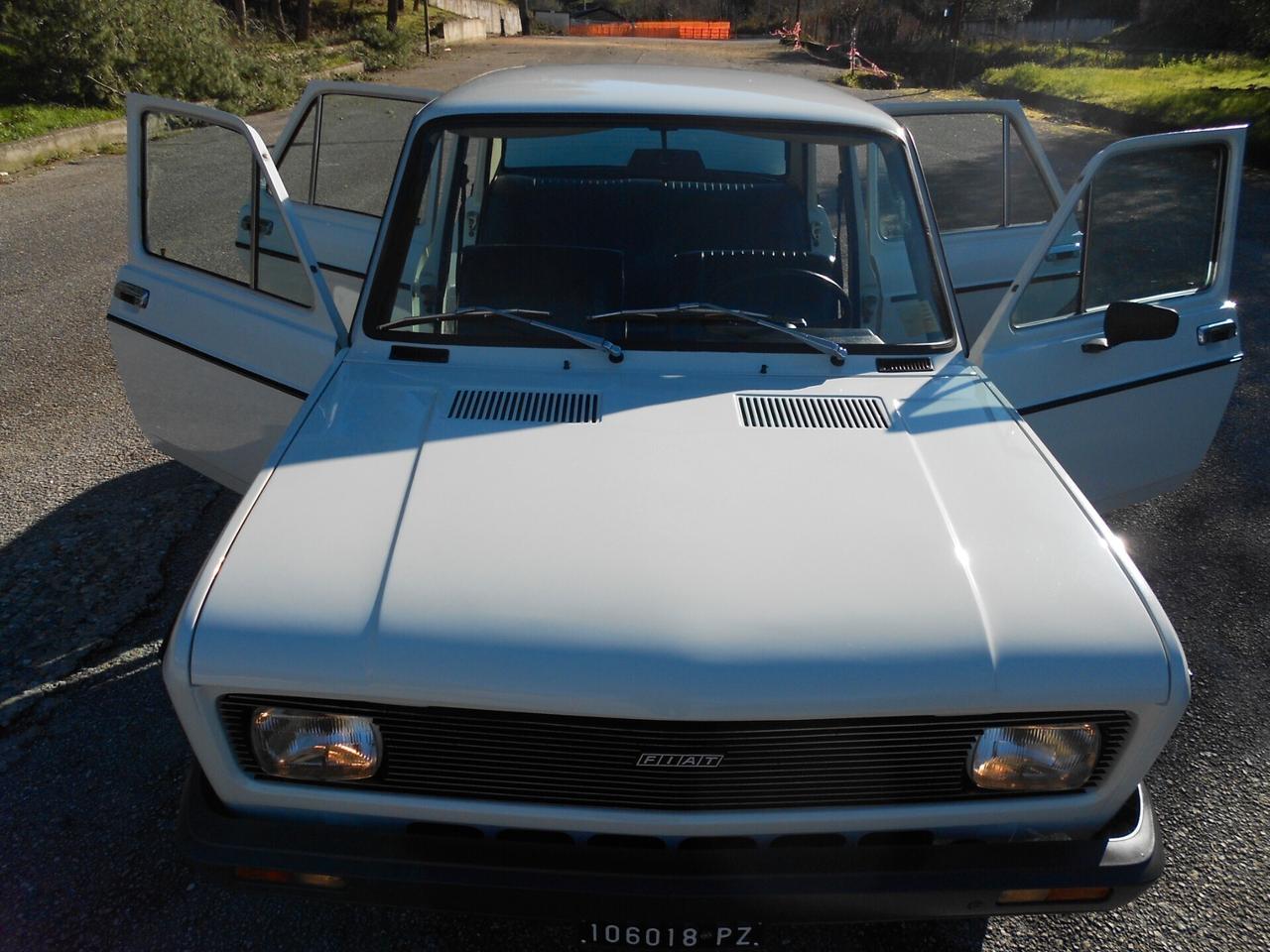 FIAT 128A(NUOVA:55.000km)1propr.1898,PELLE-1976